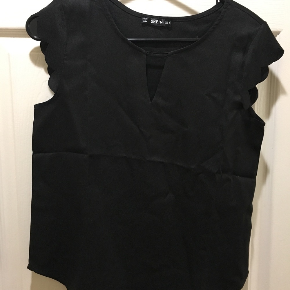 Shein Black Blouse